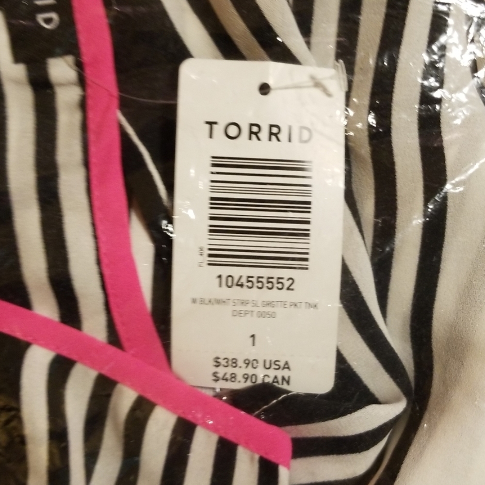 Torrid Striped Tank - Picture 8 of 8